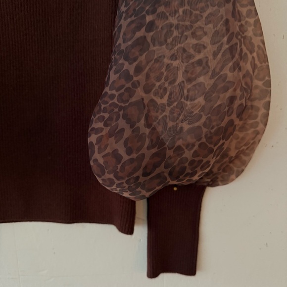 Anthropologie DOLAN Puff-Sleeve Sweater Size XS - Picture 3 of 11